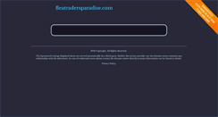 Desktop Screenshot of fleatradersparadise.com